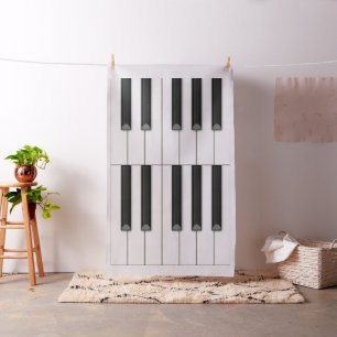 Giant Piano Keys 30" Continuous Music Keyboard Fabric