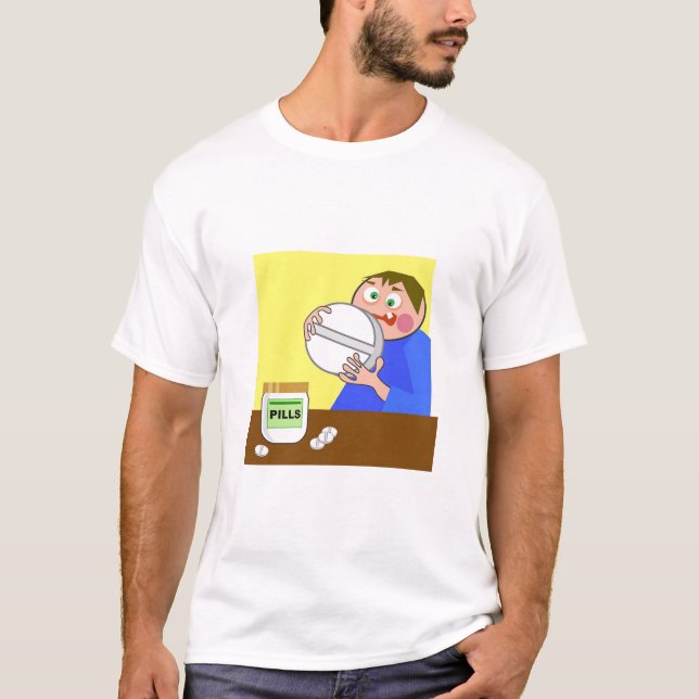 Giant Pill T-Shirt (Front)