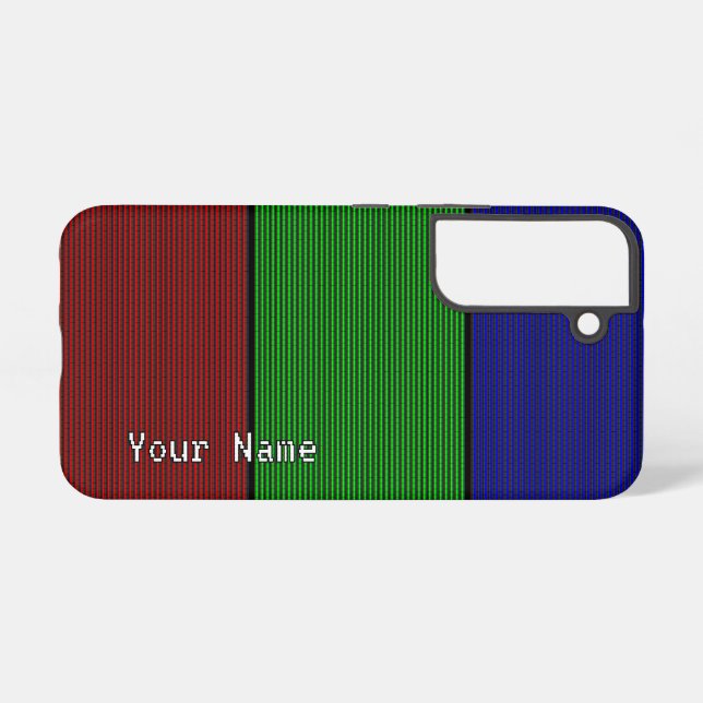 Giant Pixel -  Samsung Galaxy S22 Case (Back Horizontal)
