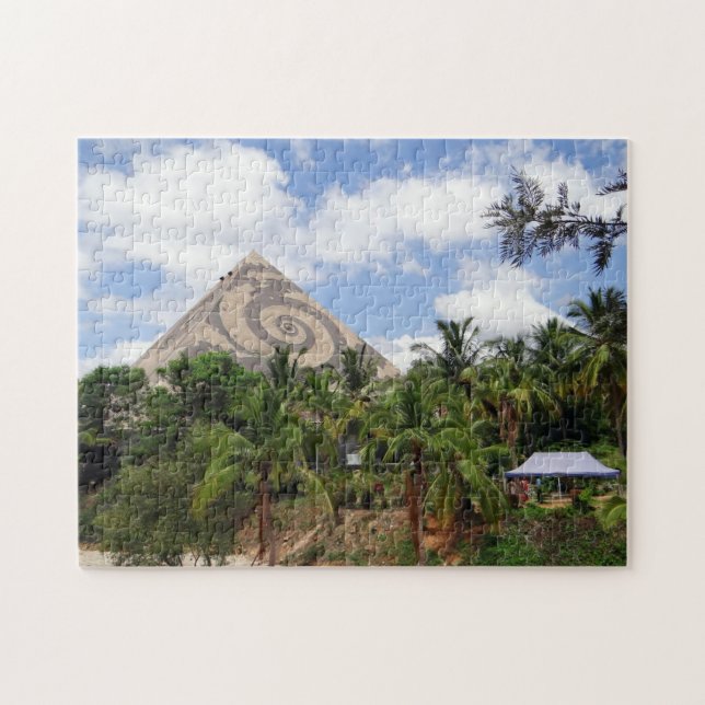 Giant Pyramid Pyramid Valley India Jigsaw Puzzle (Horizontal)