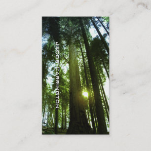 Giant Redwoods Business Card