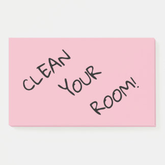 Giant Reminder "Clean Your Room!" Post-it Notes