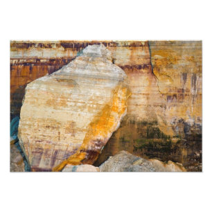 Giant Rock Slab, Pictured Rocks NL, Michigan Photo Print