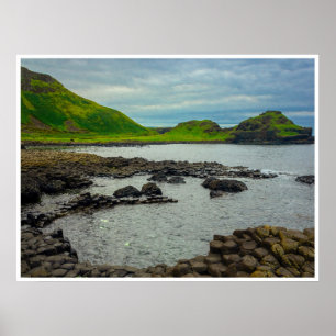 Giant’s Causeway Poster   Irish Coastal Art