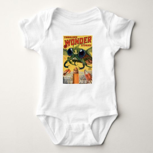 Giant Scary Fly Baby Bodysuit