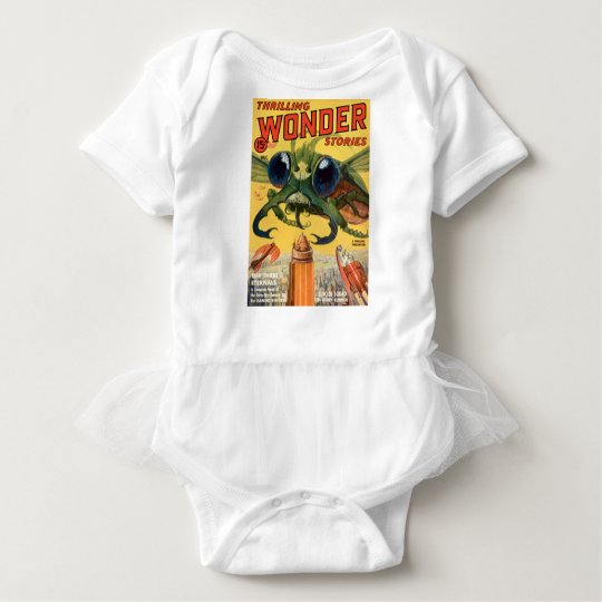 Giant Scary Fly Baby Bodysuit