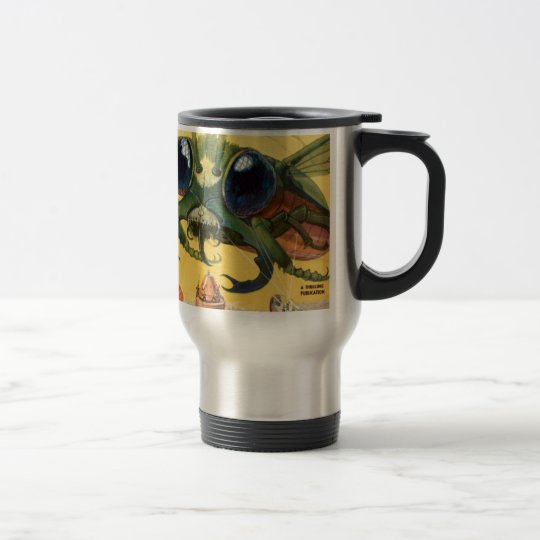 Giant Scary Fly Travel Mug