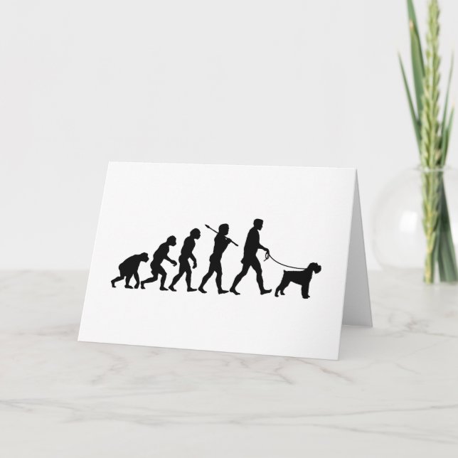 Giant Schnauzer Card (Front)