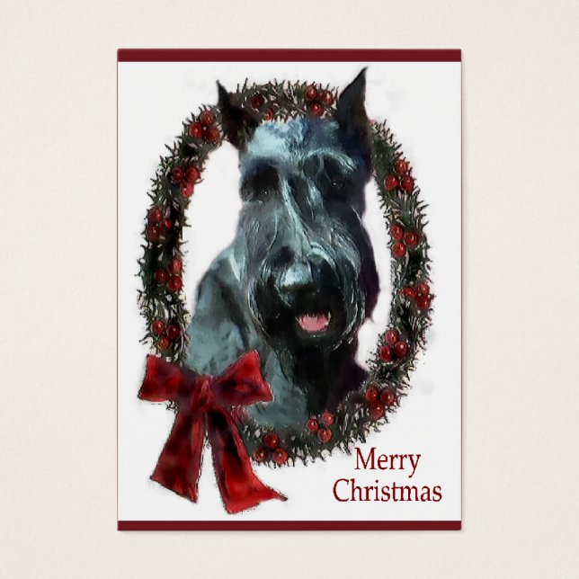 Giant Schnauzer Christmas Gifts (Front)