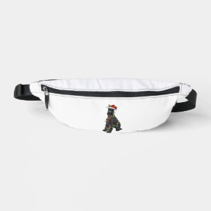 Giant Schnauzer Lover Xmas Santa Giant Schnauzer C Fanny Pack