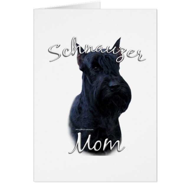 Giant Schnauzer Maman 2 (Devant)