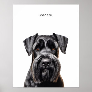 Giant Schnauzer Personalized Print