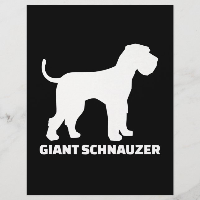 giant schnauzer premium letterhead (Front)