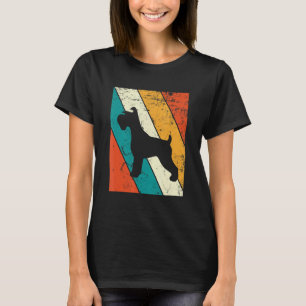 Giant Schnauzer Retro Vintage Mini Schnauzer Dog S T-Shirt