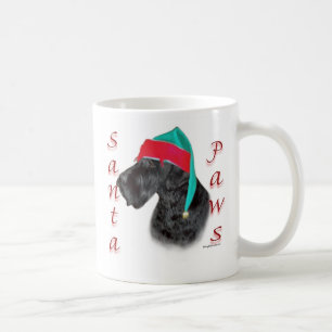 Giant Schnauzer Santa Paws Coffee Mug