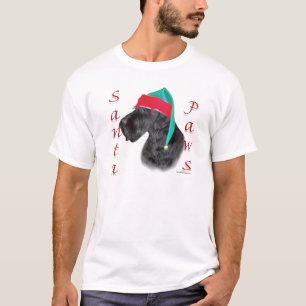 Giant Schnauzer Santa Paws T-Shirt