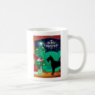 Giant Schnauzer Santa's Christmas Gift Coffee Mug