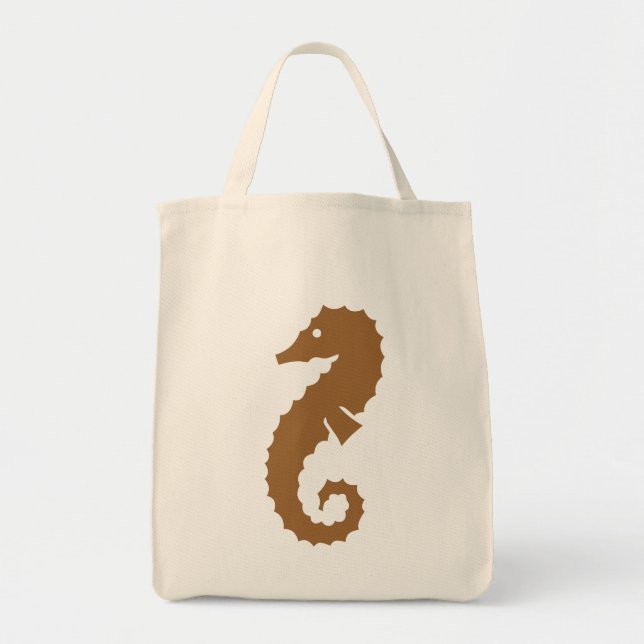 Giant Seahorse Tote Bag (Front)