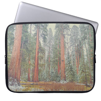 Giant Sequoia Forest Landscape Laptop Sleeve