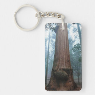 Giant Sequoia Tree in Grant Grove, CA Keychain