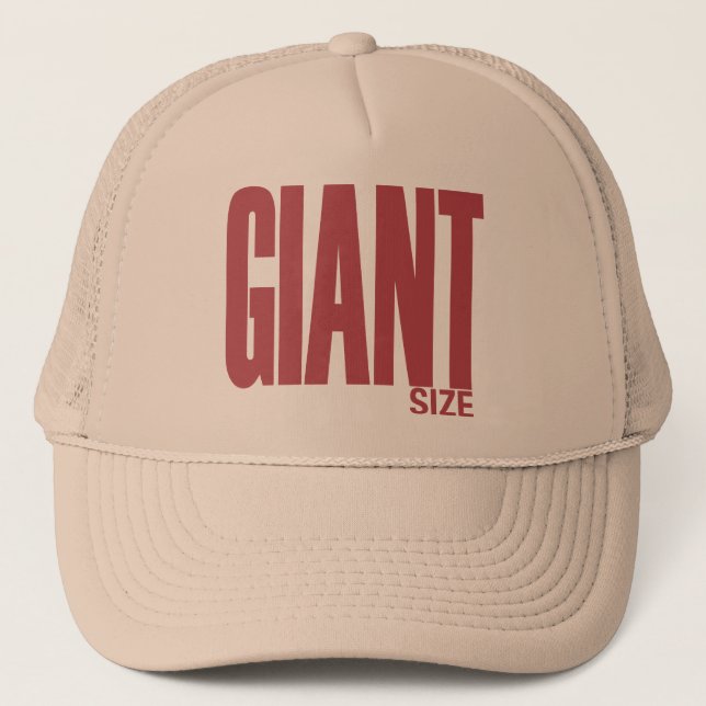 Giant Size Trucker Hat (Front)