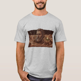 Giant Slumbers Beneath Endless Desert Skies T-Shirt