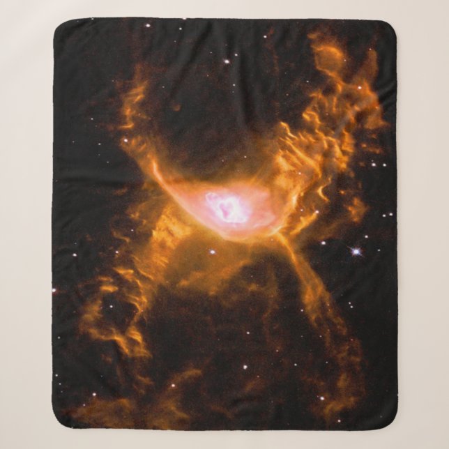 Giant Spider Nebula | Spider Lovers Gift Sherpa Blanket (Front)