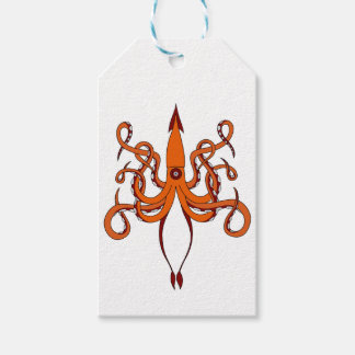 giant squid gift tags