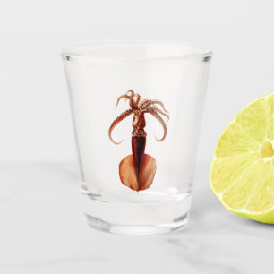 Giant Squid Shot Glass