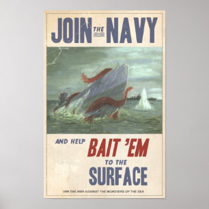 Giant Squid vs. Sub Poster