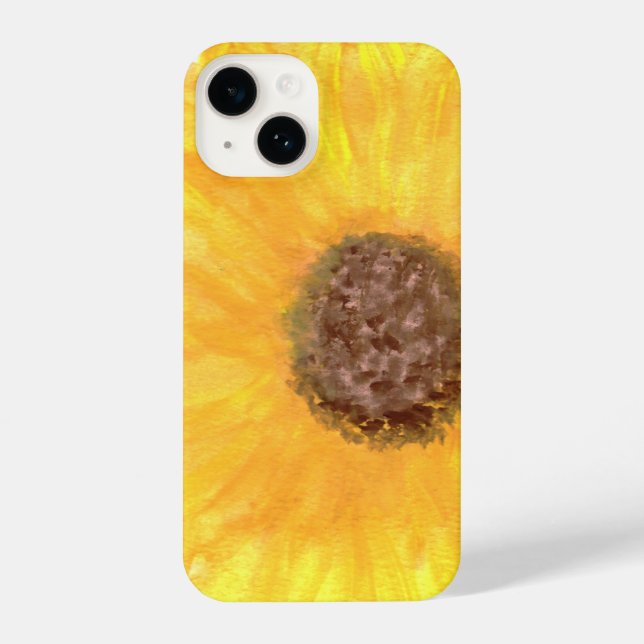 Giant Sunflower iPhone Case (Back)