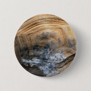 GIANT TORTOISE SHELL 2 INCH ROUND BUTTON