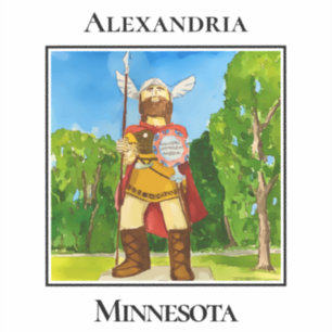 Giant Viking Welcome, Alexandria, Minnesota 