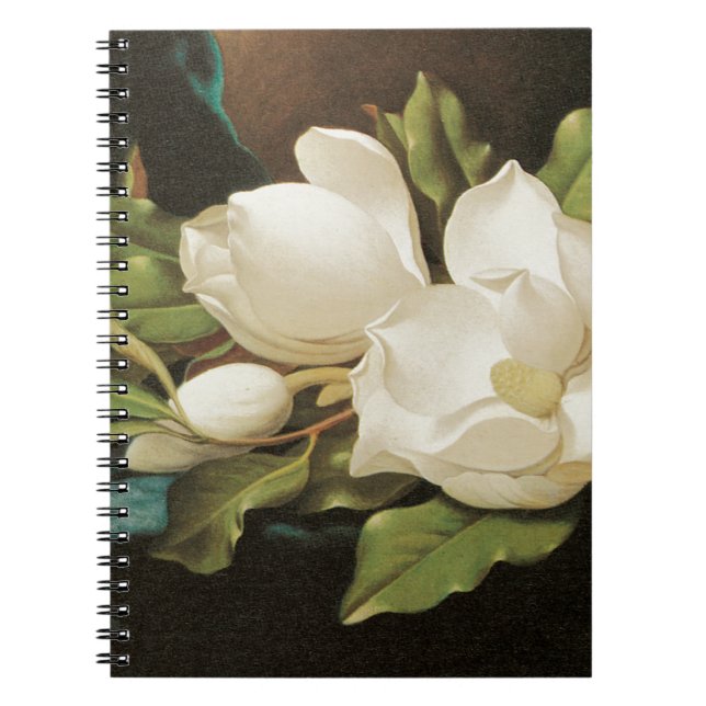Giant White Magnolias Notebook (Front)