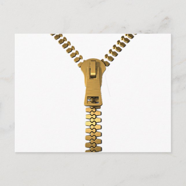 Giant Zipper Postcard (Front)