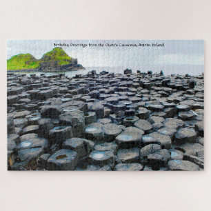 Giant's Causeway Antrim Irlande. Jigsaw Puzzle