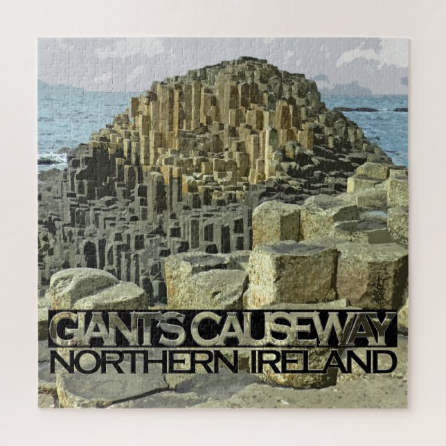 Giants Causeway Square Puzzle (Vertical)