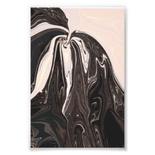 Giants Feeding   The Best Abstract Painting Photo Print