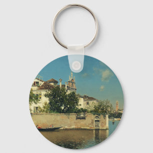 Giardino del Palazzo Vendramin in Venice Keychain