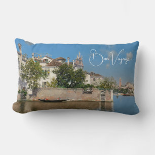 Giardino del Palazzo Vendramin, Martin Rico  Lumbar Pillow