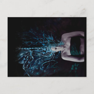 GIAWIL 10 Blue Postcard