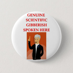 gibberish 2 inch round button