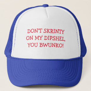 GIBBERISH HAT "SKRINTY"