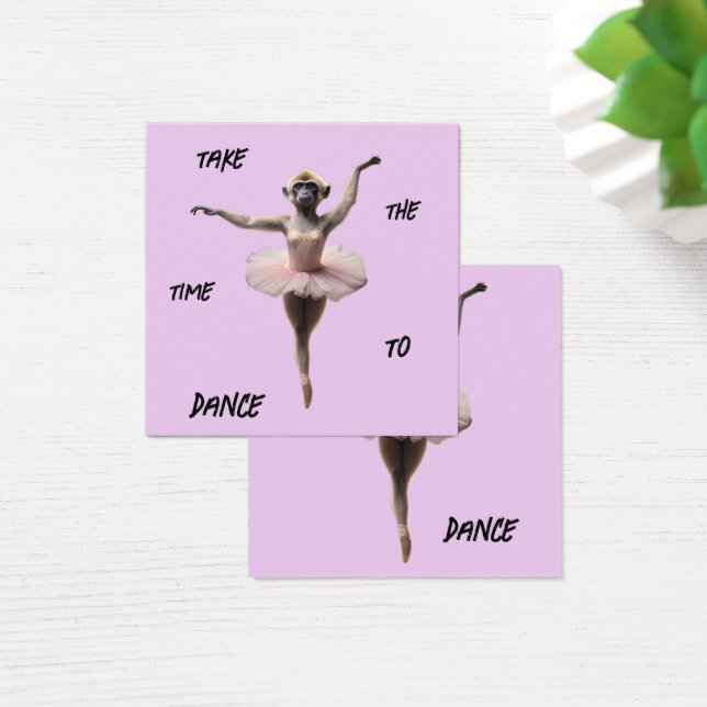 Gibbon Ballet Dancer In A Tutu, (Desk)