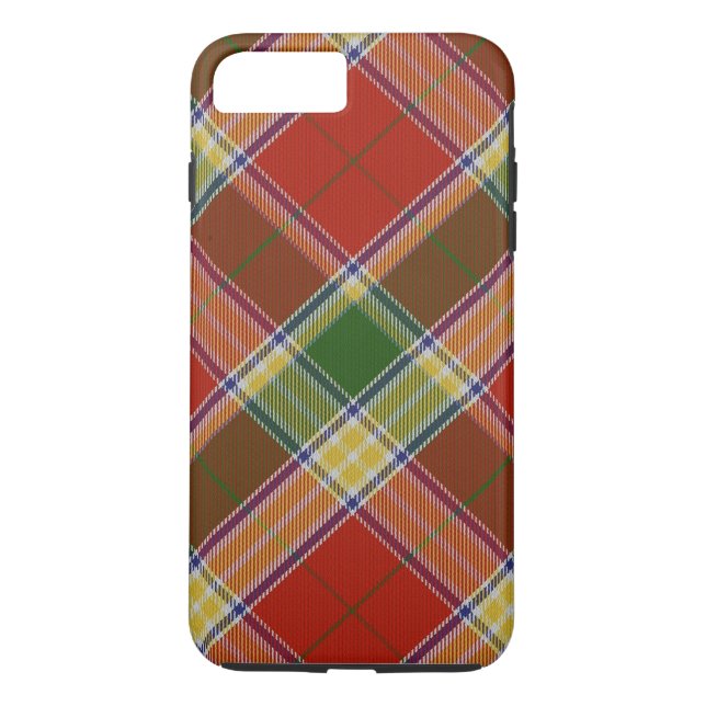 Gibbs/Gibson Tartan iPhone 7 Plus Coque dur (Dos)