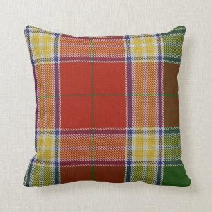 Gibbs/Gibson Tartan Pillow