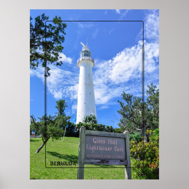 Gibbs Hill Lighthouse Park Poster (Front)