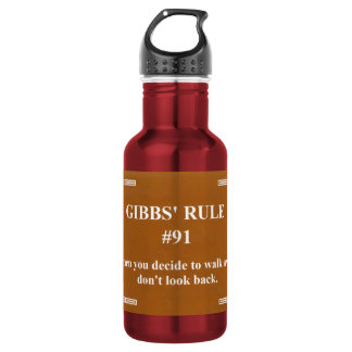 Gibbs' rule 91 532 ml water bottle