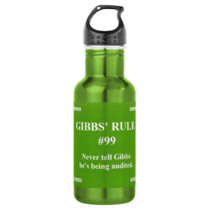 Gibbs' rule 99 532 ml water bottle
