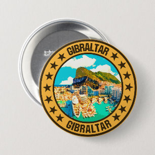 Gibraltar 3 inch round button